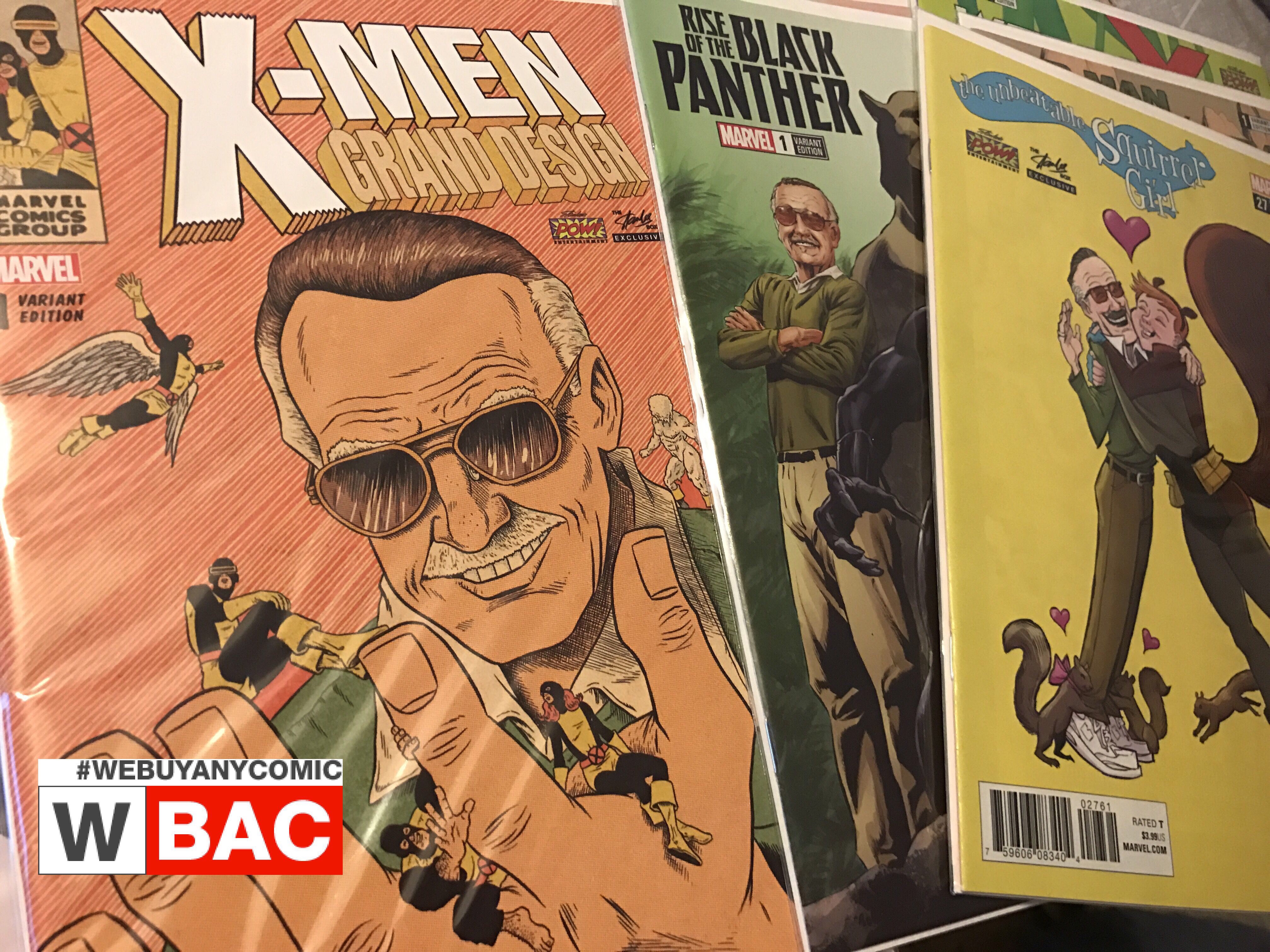 Lot of Stan Lee Exclusive Comics - We Buy Any Comic Lot of Stan Lee Exclusive Comics - We Buy Any Comic